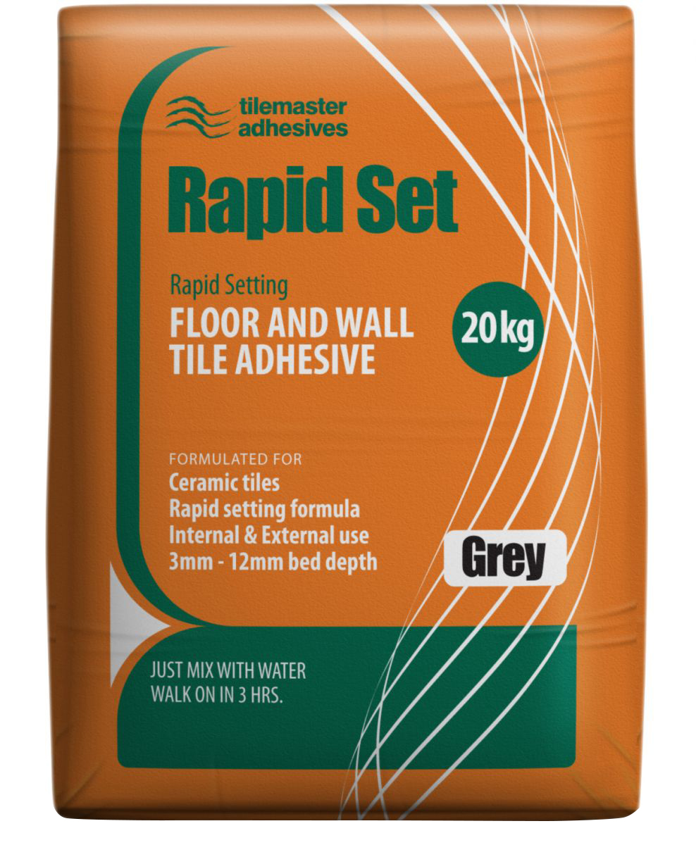 Rapid Set Tile Adhesive Tilemaster Adhesives