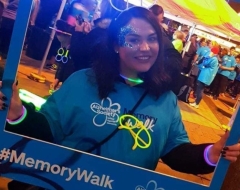 Hannah goes the extra mile for Alzheimer's Society